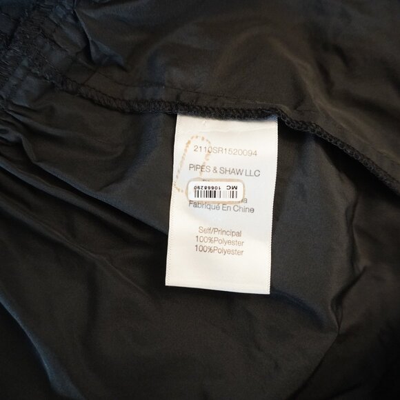 Veronica Beard Vigore Black Dress Smocked High Neck Tiered A line Size 2 - Picture 9 of 9